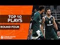 Top 10 Plays  - Turkish Airlines EuroLeague Regular Season Round 4