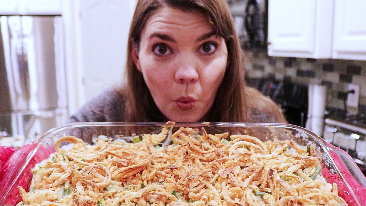 NOT YOUR MAMA'S GREEN BEAN CASSEROLE AND BONUS APPETIZER RECIPE