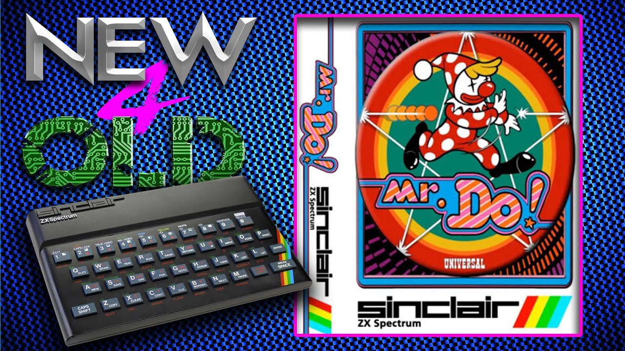 NEW 4 OLD: Finally Mr Do! on the ZX Spectrum in 2019! - YouTube