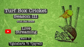 Turf Box Cricket League Season III 2023