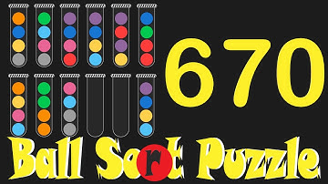 Ball Sort Puzzle Level 670