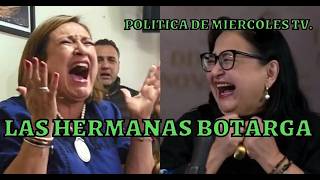 Defender lo indefendible, Xochitl Galvez y Norma Piña, las hermanas botarga.Politica de miercoles TV