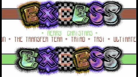 C64 Crack Intro: Xmas2020intro by Excess! 24 December 2020!