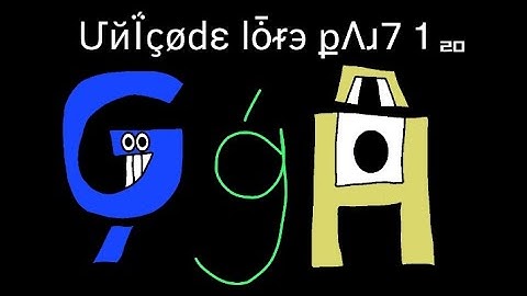 Unicode Lore part 120