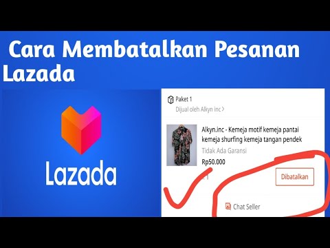 Video: Cara Membatalkan Pesan