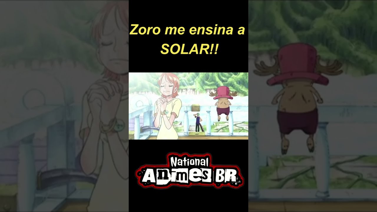 ZORO ME ENSINA A SOLAR! - CHOPPER PEDE PRO ZORO ENSINAR ELE A SOLAR PT  BR🇧🇷 - One Piece Netflix 