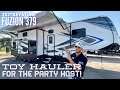 Toy Hauler for the Party Host! | 2021 Keystone Fuzion 379