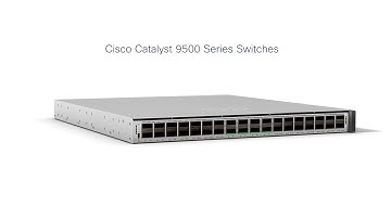Cisco Catalyst 9500 Series Switches: High-Performance Modular Networking