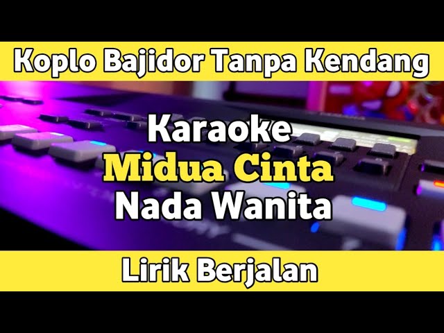 Midua Cinta - Dangdut Koplo Bajidor Tanpa Kendang | Yamah PSR SX600 class=