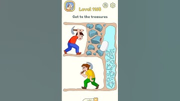 Dop 2 (Delete One Part) Level-1168 get to the treasure #viralvideo #shorts @MrRocky_Gaming