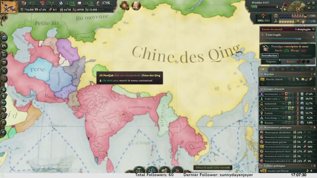 Victoria 3 1.12  Lets Play La Chine Ep 5 Fin