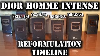 Dior Homme Intense reformulation - YouTube