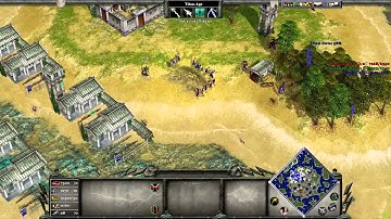 Age of mythology:Tale of the dragon Old Atlantis Zeus 1v2 Titan Unlimited population #27