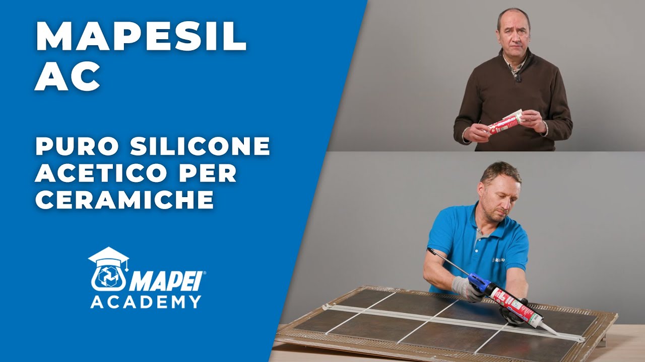 video Silikon Mapei kundra mykut MAPESIL AC