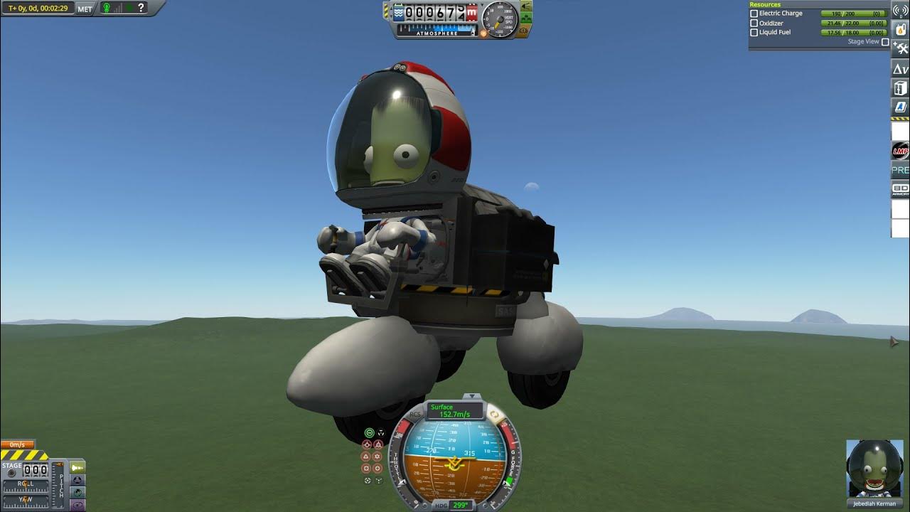 ksp wingless propeller powered aircraft YouTube