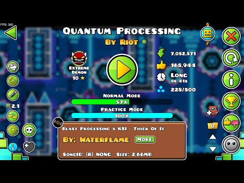 Quantum processing 57%