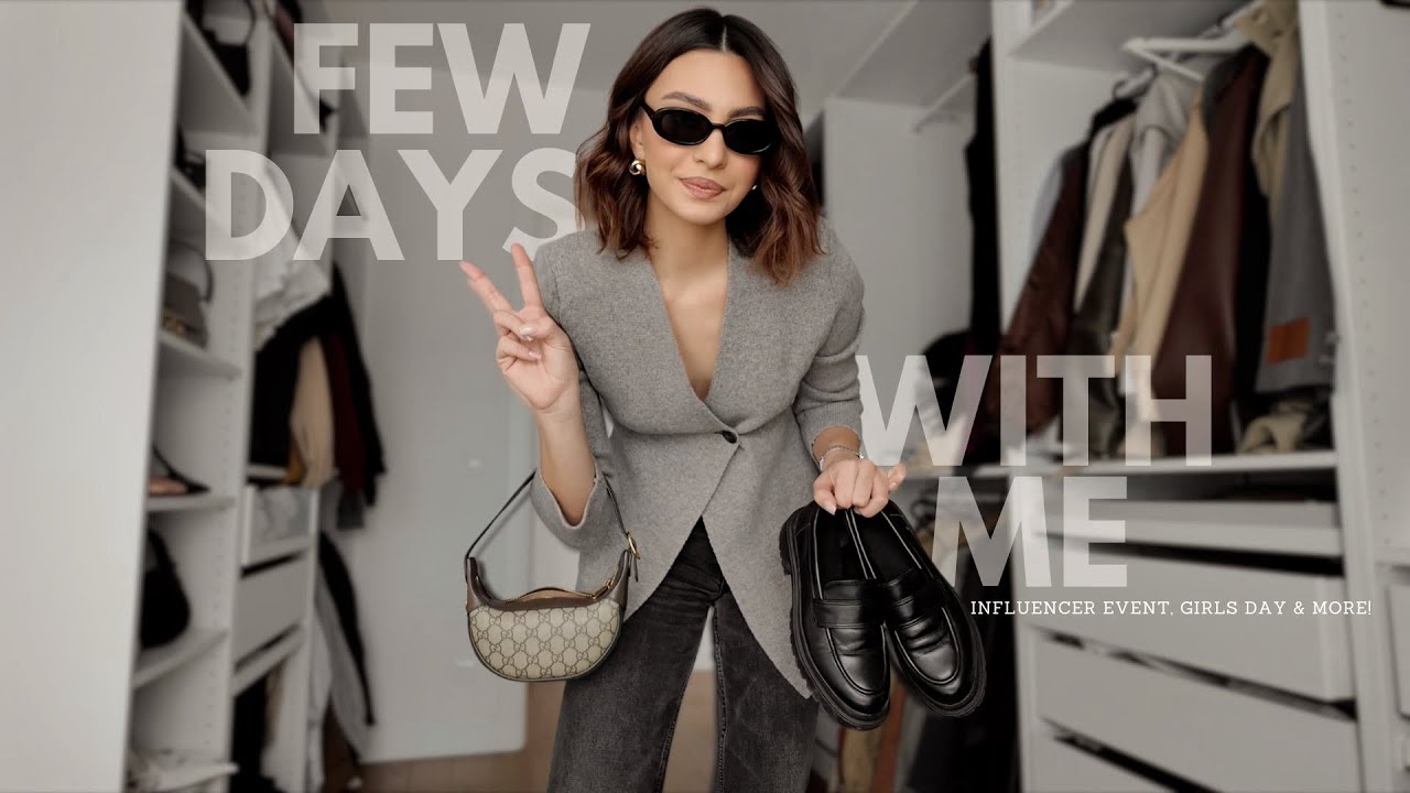FEW DAYS WITH ME┃girls day, influencer event & hard days...