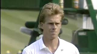 Stefan Edberg vs. Tim Mayotte Wimbledon 1989 Quarterfinal