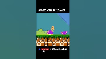 Mario Can Split Anything He Wants in Half #shorts #mario #animation  MegaBoom Bros