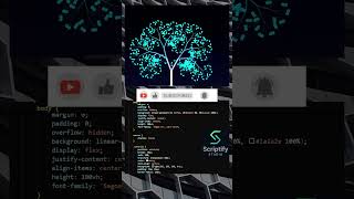 “Move Your Mouse… and Grow a Fractal Forest 🌳✨ #coding #javascript #creativecoding #webdevelopment