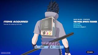 How To Get The Pixel Sprite Trainer Back Bling NOW FREE in Fortnite! (Free The Pixel Sprite Trainer) screenshot 3