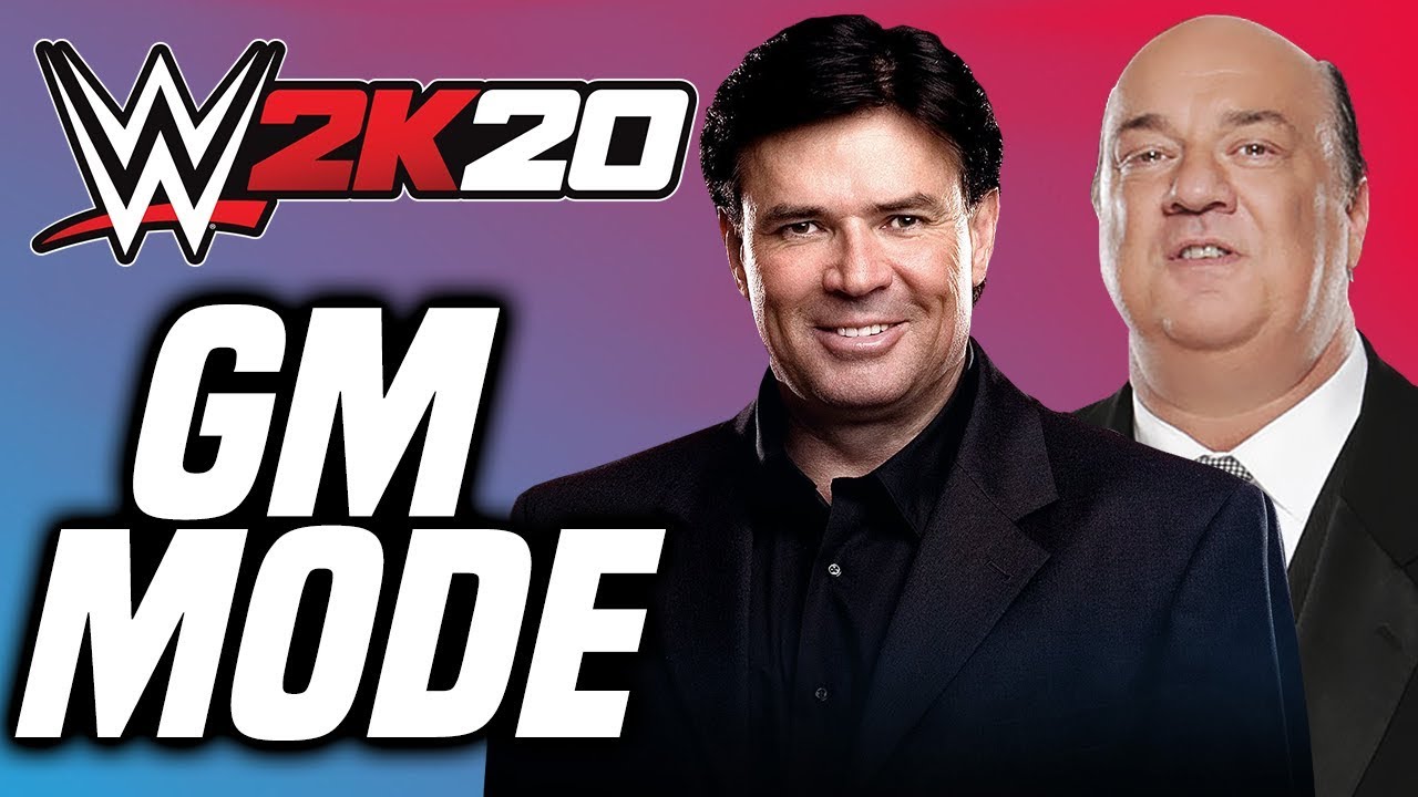 WWE 2K20 GM MODE & How To Include It WWE 2K20 GM MODE & How To Include It
