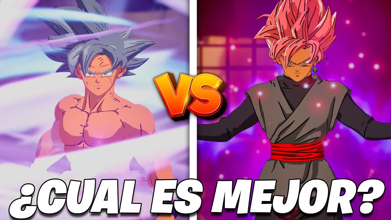 ¿CUAL SKIN DE GOKU ES MEJOR? Fortnite Battle Royale (GOKU VS GOKÚ