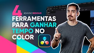 4 Truques para salvar e reutilizar COLOR no DaVinci Resolve | Galeria, Versão, Memória, Timeline 4️⃣