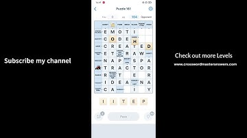 Crossword Master Level 161 Answers | Crossword Master Puzzle 161