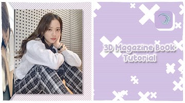 3D Magazine Book Tutorial | Alightmotion