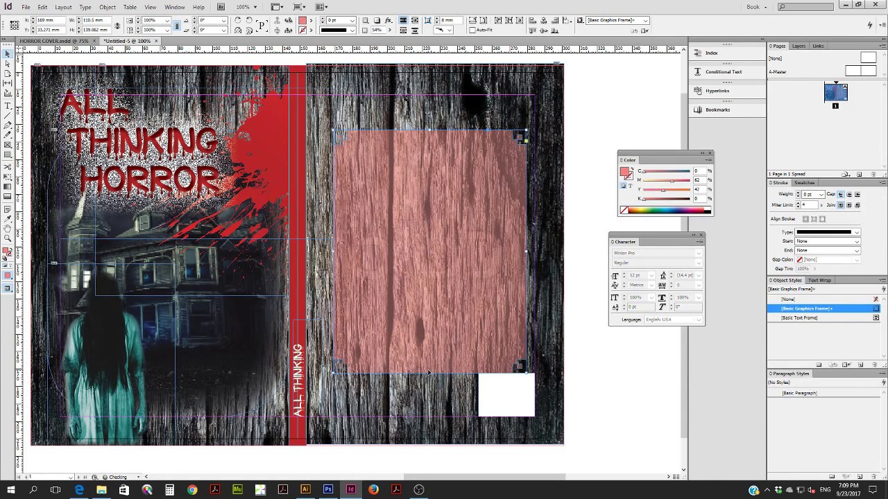 How To Make Book Cover In Indesign YouTube