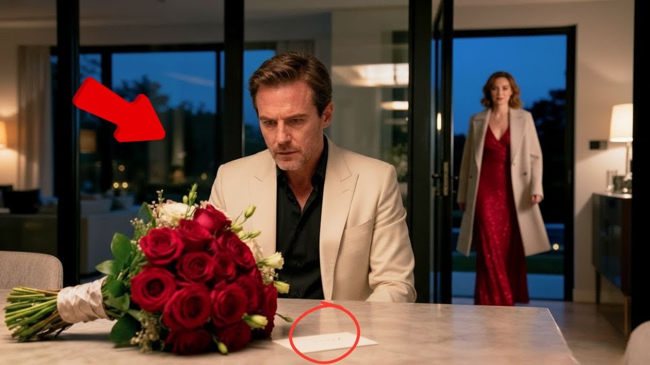 После ночи с любовницей он вернулся домой — и было очевидно, что цветы были не от него.