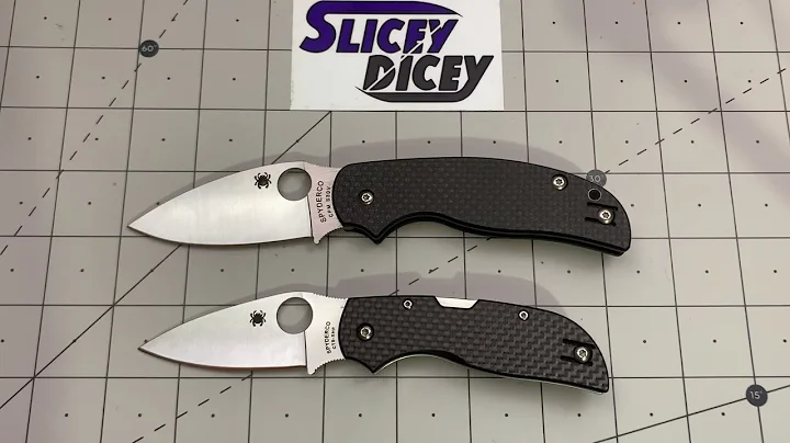 Spyderco Sage 5 VS Spyderco Chaparral