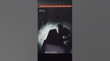 Ukrainian Robot Evacuates Wounded Troops Under Fire! #UkraineWar #RobotRescue #UGV #FPVDrones