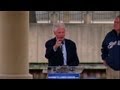 Police Arrest Pro-Walker Protester at Bill Clinton Rally for Milwaukee Mayor Tom Barrett