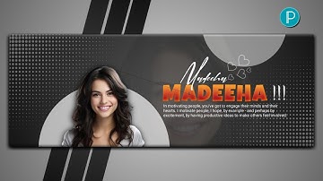 How to Design a Beautiful Facebook Cover | Simple & Stunning Color Combinations | PixelLab Tutorial