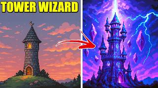 CONSTRUYO UNA TORRE CON MAGIA | TOWER WIZARD