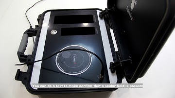 How to Know If Scalar Field Is Present When Receiver Light Is Off