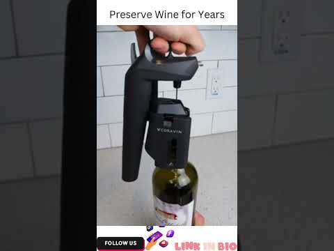 Coravin Timeless Three Plus Wine Preservation System - Preserve Wine for Years