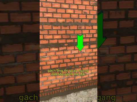Cách xây tường