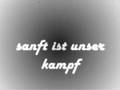 sanft ist unser kampf - peter cornelius