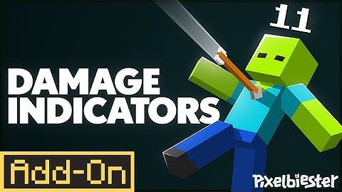 DAMAGE INDICATORS | Minecraft Marketplace Addon | Showcase