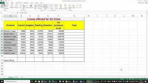 Excel Formatting Lecture 2