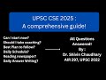 Upsc cse 2025  all your questions answered