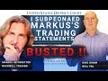 I subpoenaed  rockwell tradings markus heitkoetters trading statements