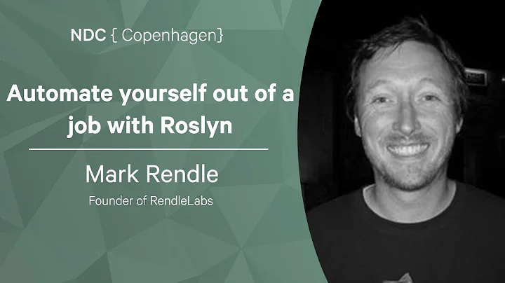 Automate yourself out of a job with Roslyn - Mark ...