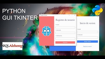 Login (Inicio de sesión) de usuarios PYTHON desde cero / POO - TKINTER (PARTE 2)
