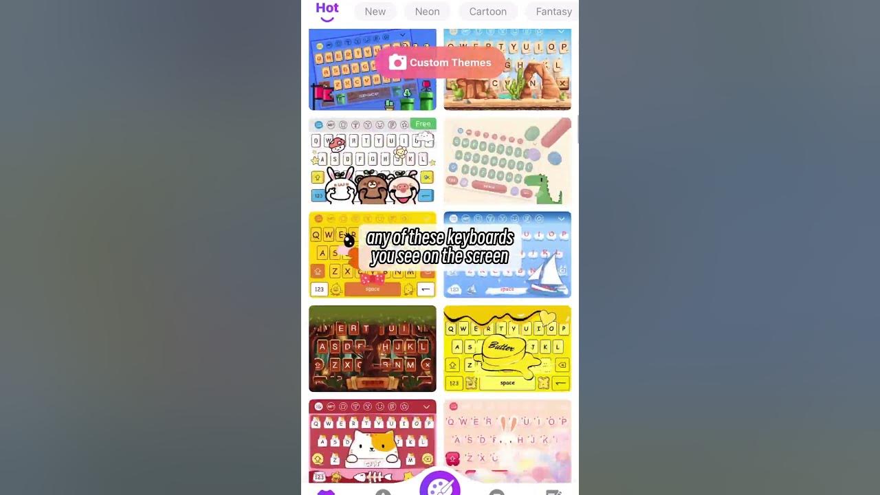 Custom Keyboards Background - Download our awesome emoji and fonts keyboard for your iPhone