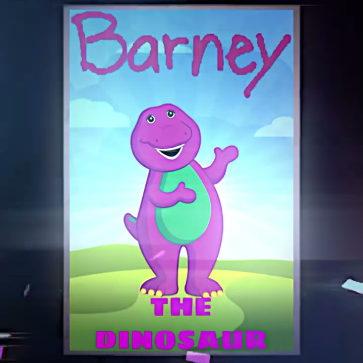 BARNEY—WILLY’S WONDERLAND—FAN MADE POSTER (read desc)
