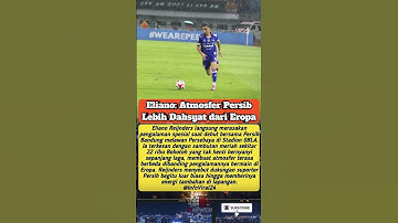 Eliano Reijnders Terpukau! Atmosfer Bobotoh Lebih Gila dari Eropa #persib #football #trendingnews